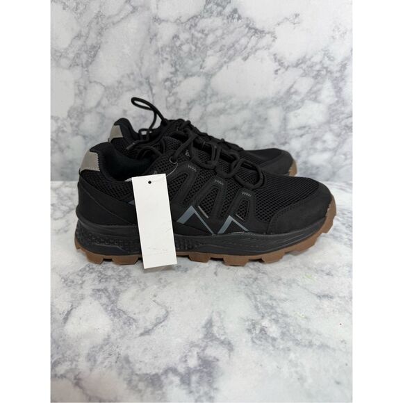 Khombu Men’s Hiking Boots sz 9 Black Cushioned NEW # K893 main image 4